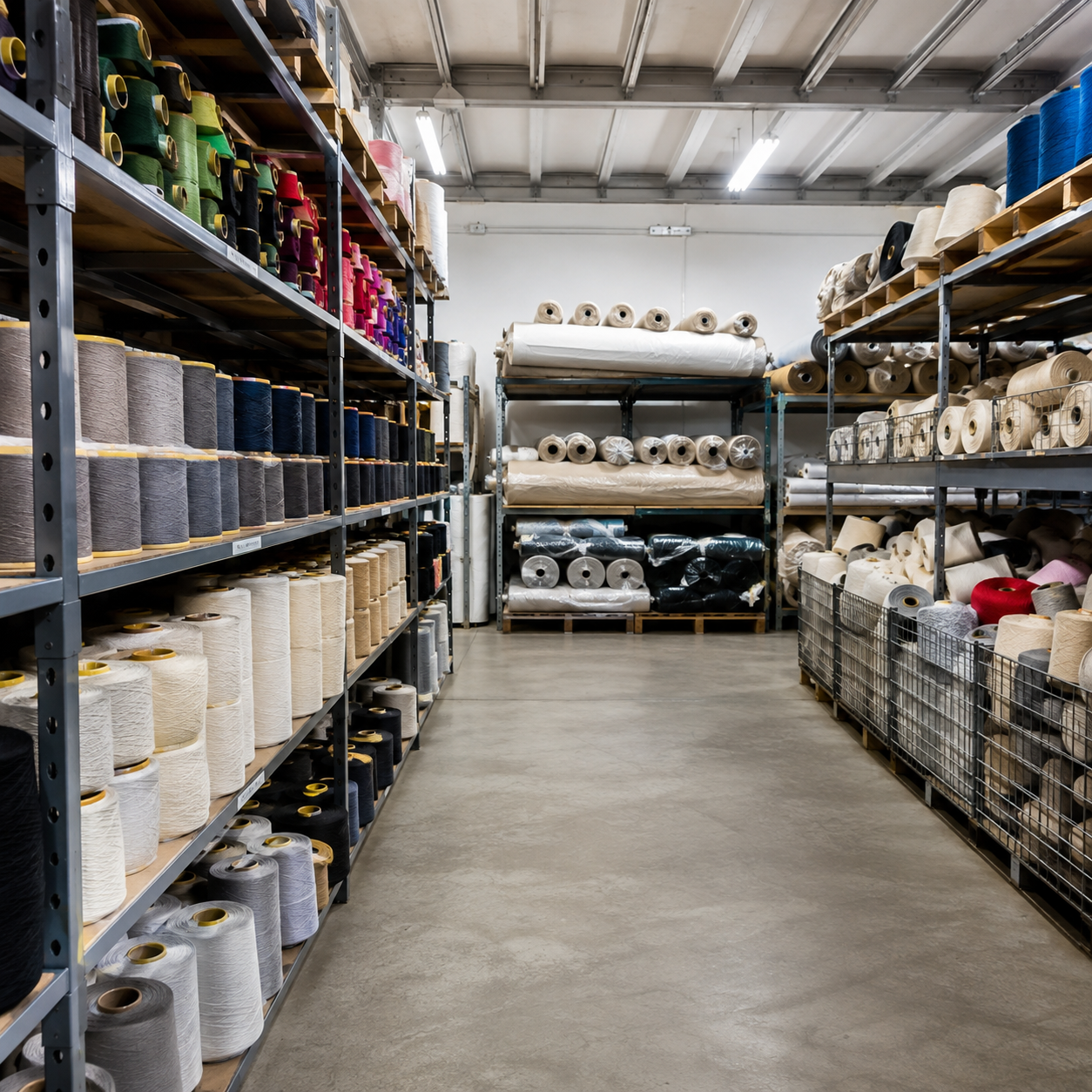 Raw material storage